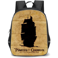 Pirate Of The Caribbean Backpack StudentPack - Pirate Of The Caribbean The Curse of the Black Pearl 2003 Poster