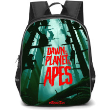 Planet of the Apes Backpack StudentPack - Apes On Trees Illustration
