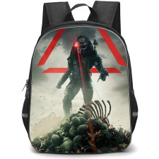 Predator Backpack StudentPack - Standing On Bones Illustration