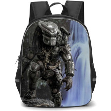 Predator Backpack StudentPack - Standing Illustration Waterfalls Background