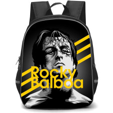 Rocky Backpack StudentPack - Rocky Balboa 2006 Grayscale Illustration Art