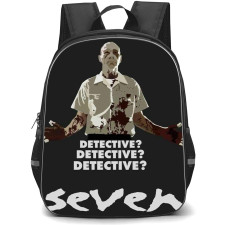 SEVEN Backpack StudentPack - SEVEN Minimalist Movie Poster