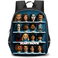 Scary Movie Backpack School Bag StudentPack - Scary Movie Head Mannequin Series Poster