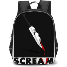 The Scream Backpack StudentPack - The Scream Movie Minimalist Horror Poster