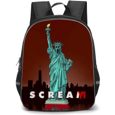 The Scream Backpack StudentPack - The Scream Movie The Statue Of Ghostface Illustration Art