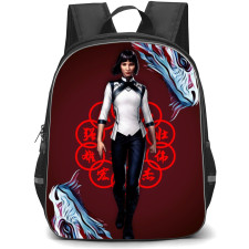 Shang-Chi Backpack StudentPack - Shang-Chi Standing On Red Background
