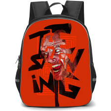 The Shining Backpack StudentPack - The Shining 1980 Movie Fan Art Red Background