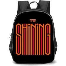 The Shining Backpack StudentPack - The Shining Lettering Series On Black Background