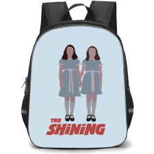 The Shining Backpack StudentPack - The Shining Twins Minimalist Art Poster