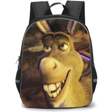 Shrek Donkey Phone Case Backpack StudentPack - Donkey Grinning Full Face Portrait