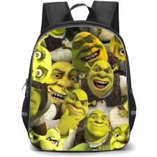 Shrek Phone Case Backpack StudentPack - Shrek Expressions Collage