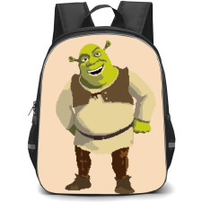 Shrek Phone Case Backpack StudentPack - Shrek Full Body Pixel Art