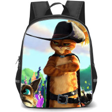 Shrek Puss In Boots Phone Case Backpack StudentPack - Puss in Boots Upset Portrait Sky Background