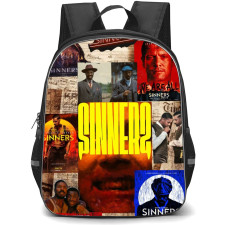 Sinners Backpack School Bag StudentPack - We Are All Sinners Series Poster Collage