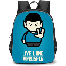 Startrek Backpack StudentPack - Startrek Live Long And Prosper Poster
