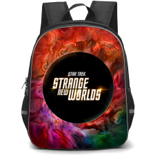 Star Trek Strange New Worlds Backpack School Bag StudentPack - Star Trek Strange New Worlds Cosmic Nebula Logo Poster