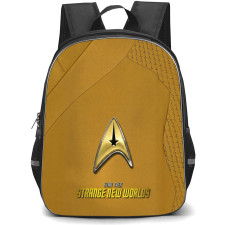 Star Trek Strange New Worlds Backpack School Bag StudentPack - Star Trek Strange New Worlds Starfleet Delta Badge Uniform Poster