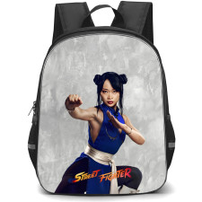 Street Fighter Chun-Li Backpack School Bag StudentPack - Chun-Li Fighting Stance Portrait Poster