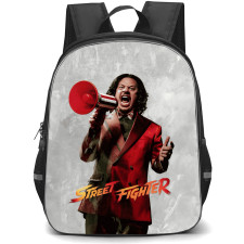 Street Fighter Don Sauvage Backpack School Bag StudentPack - Don Sauvage Fighting Stance Portrait Poster
