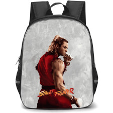 Street Fighter Ken Masters Backpack School Bag StudentPack - Ken Masters Fighting Stance Portrait Poster