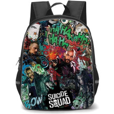 Suicide Squad Backpack StudentPack - Suicide Squad Colorful Poster