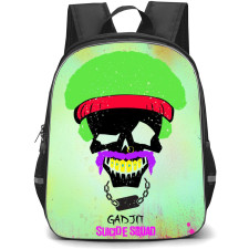 Suicide Squad Backpack StudentPack - Suicide Squad Gad Jit Skull Avatar Poster