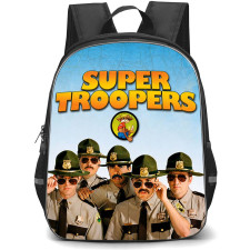 Super Troopers Backpack School Bag StudentPack - Super Troopers Highway Patrol Comedy Team Poster