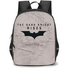 The Dark Knight Backpack StudentPack - The Dark Knight Rises Retro Poster