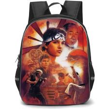 The Karate Kid Backpack StudentPack - The Karate Kid Cobra Vs Miyagi Oil Painting Art