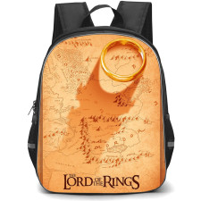 The Lord Of The Rings Backpack StudentPack - The Lord Of The Rings Map Of Middle Of The Earth