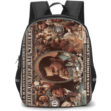 The Wolf Of Wall Street Backpack StudentPack - The Wolf Of Wall Street 100 USD Belfort Poster