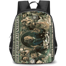 The Wolf Of Wall Street Backpack StudentPack - The Wolf Of Wall Street 100 USD Wolfie Poster