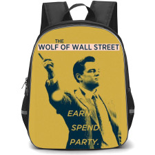 The Wolf of Wall Street Backpack StudentPack - The Wolf of Wall Street Earn Spend Party Poster