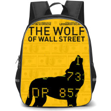 The Wolf of Wall Street Backpack StudentPack - The Wolf of Wall Street Minimalist Poster