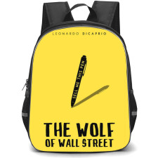 The Wolf of Wall Street Backpack StudentPack - The Wolf of Wall Street Sell Me This Pen Yellow Poster