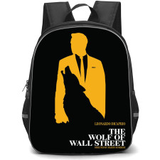 The Wolf of Wall Street Backpack StudentPack - The Wolf of Wall Street Silhouette Yellow Black Poster