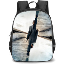 Tenet Backpack StudentPack - Tenet John David Splitted Up Side Down Poster