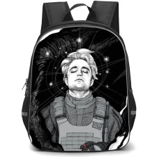 Tenet Backpack StudentPack - Tenet Neil Grayscale Drawing Poster