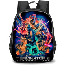 The Terminator Backpack StudentPack - The Terminator 2 Judgment Day Retro Poster