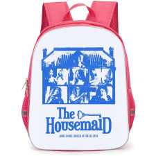 The Housemaid Backpack School Bag StudentPack - The Housemaid Blue Vintage Poster