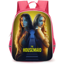 The Housemaid Backpack School Bag StudentPack - The Housemaid Sydney Sweeney And Amanda Seyfried On Golden Glow Background