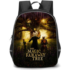 The Magic Faraway Tree Backpack School Bag StudentPack - The Magic Faraway Tree Moonface Silky & Saucepan Man Magical Tree Scene Poster