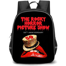 The Rocky Horror Picture Show Backpack School Bag StudentPack - The Rocky Horror Picture Show 50th Anniversary Black Poster