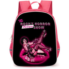 The Rocky Horror Picture Show Backpack School Bag StudentPack - The Rocky Horror Picture Show Lip Cartoon Art Series Poster