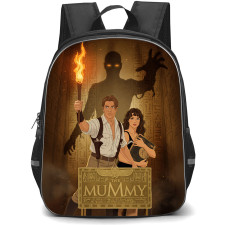 The Mummy 1999 Backpack School Bag StudentPack - The Mummy 1999 Cartoon Adventure Movie Poster