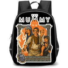 The Mummy 1999 Backpack School Bag StudentPack - The Mummy 1999 Retro Egyptian Adventure Illustration Art Sticker