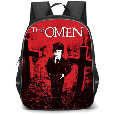 The Omen Damien Thorn Backpack School Bag StudentPack - Damien Thorn Cemetery Horror Poster