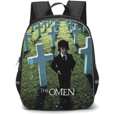 The Omen Damien Thorn Backpack School Bag StudentPack - Damien Thorn Cemetery Poster