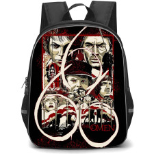 The Omen Backpack School Bag StudentPack - The Omen Illustrated Collage Poster