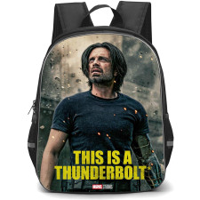 Thunderbolts Backpack StudentPack - Thunderbolts Winter Solider Look Up